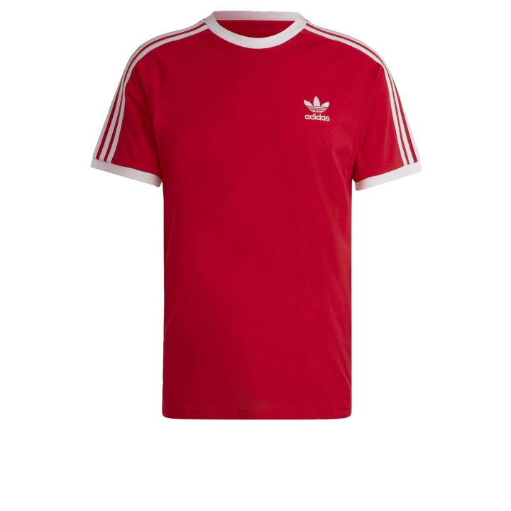 adidas Lifestyle Adicolor Classics 3-Stripes Tee Men Red IA4852 ...