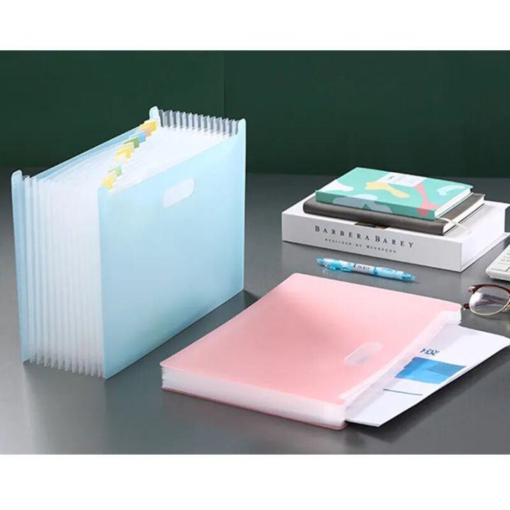 โต๊ะเอกสารโฟลเดอร์ไฟล์กระดาษผู้จัดเก็บข้อมูลผู้ถือกล่องขยายหลายชั้นเครื่องเขียนสำนักงานโรงเรียน