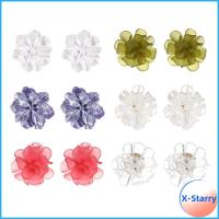 ต่างหูผู้หญิง X-STARRY เครื่องประดับอัลลอยต่างหูแบบห้อยต่างหูสตั๊ดต่างหูดอกไม้