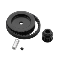 Belt Drive Transmission Gears System 12T 30T for Traxxas TRX4 TRX6 1/10 RC Crawler Car Upgrade DIY Parts