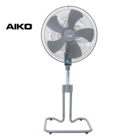 AIKO AK-S452 สีเทา พัดลมสไลด์ ใบพัดพลาสติก ABS 18 นิ้ว ***รับประกันมอเตอร์ 3 ปี ***มอก 934-2558