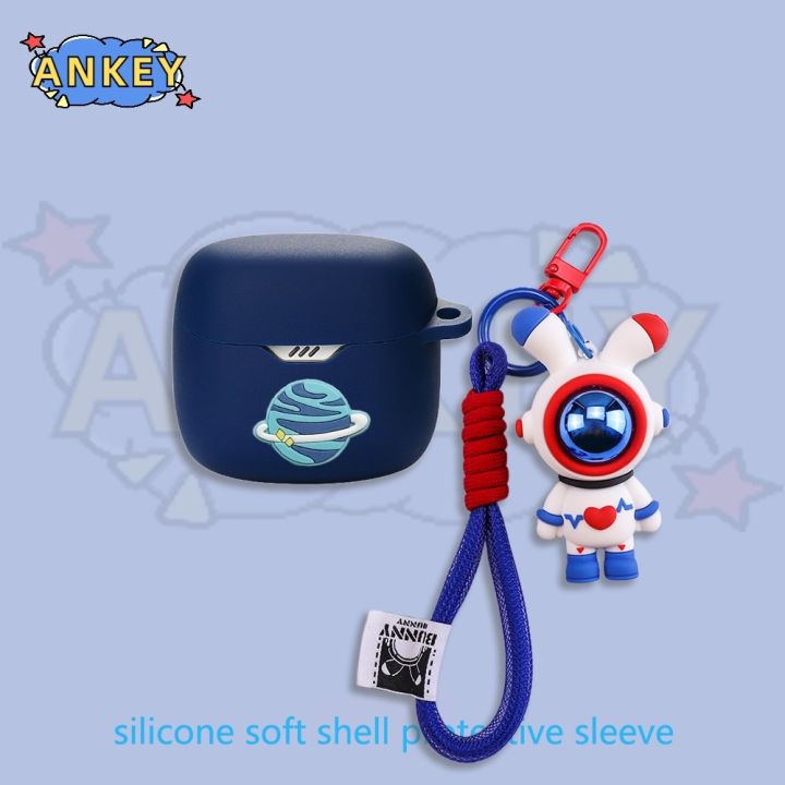 suitable-for-for-jbl-tune-flex-225-220-buds-beam-earphone-silicone-case-cute-astronaut-earbuds-protective-headphone-cover-headset-with-pendant