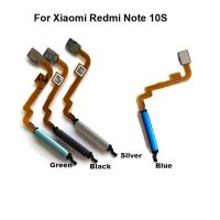 [Hot K] เซนเซอร์ลายนิ้วมือต้นฉบับใหม่สำหรับ Xiaomi Redmi Note 10S เมนูปุ่มหน้าแรกสัมผัสเครื่องสแกน ID สายเคเบิลงอได้ขั้วต่อแถบผ้าหมึก