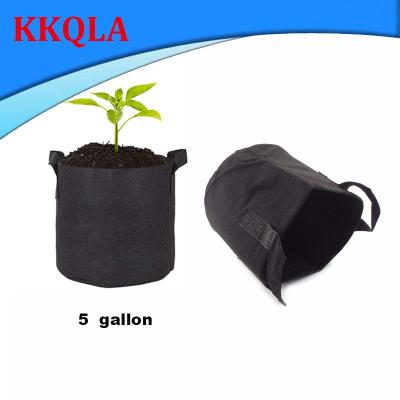 QKKQLA 5 Gallon Plant Growing Plant Bag With Handle Vegetable Flower Fabric Seed Pot Eco-Friendly Ventilate Garden Tools