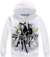 GO2COSY Anime Durarara!! Cosplay Izaya Orihara Jacket Sweatshirt Fleeces Costume Hoodie