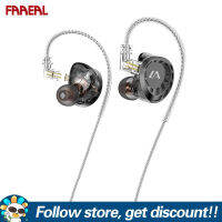 FAAEAL Lafitear หูฟัง LF4 1DD หูฟังมีสาย + 3BA เทคโนโลยีไฮบริด8ไดรเวอร์ไฮไฟหูฟังพร้อมไมค์หนักอินเอียร์มอนิเตอร์หูฟังเกมกีฬาวิ่งตัดเสียงรบกวนหูฟังสำหรับฟังเพลงโลหะสำหรับสมาร์ทโฟน MP3เครื่องเล่นแท็บเล็ต MP4คอมพิวเตอร์แล็ปท็อป