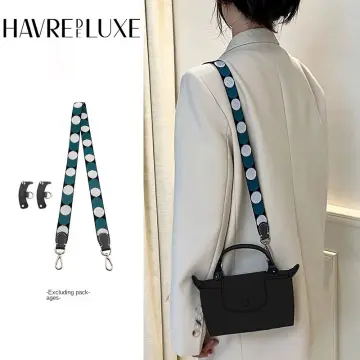 HAVREDELUXE Bag Strap For Longchamp Bag Strap Mini Bag Crossbody Strap Free  Punching Modification Shoulder Bag Belt Accessories