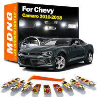 Mdng 8ชิ้น C An BUS LED มหาดไทยชุดไฟสำหรับเชฟโรเลต Chevy Camaro 2010-2014 2015 2016 2017 2018โดมลำต้นโคมไฟการเข้าถึงรถ soris