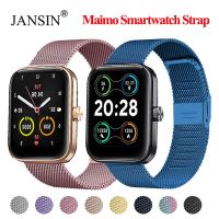 cfgbsdge Stainless Steel Strap For Maimo Watch Band Metal Milanese Bracelet Correa For Maimo Smartwatch Strap Correa maimo Wristband