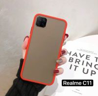 ส่งจากไทย เคสโทรศัพท์ เรียวมี Case Realme C11 เคสกันกระแทก ขอบสีหลังขุ่น case relame c11ของแท้ 100%