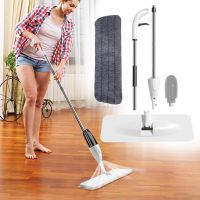 ☸ Water Spray Mop Wash Lazy Flat Mops Floor Cleaner Handle Mop Kitchen Clean Tools With Replacement Reusable Microfiber Pads