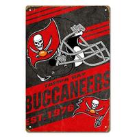 Vintage American Football Team Design Metal Tin Signs for Home Wall Decor Size 20x30cm Poster 2020