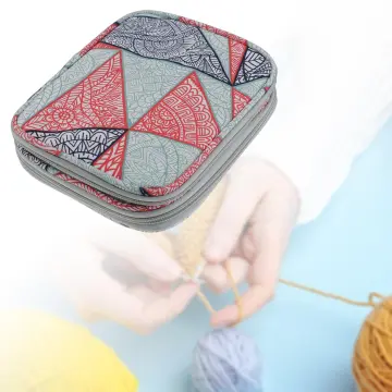 Crochet Hooks Storage Bag Durable DIY Tool Knitting Crochet