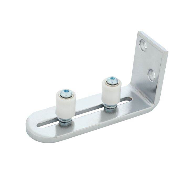 4x-floor-guide-for-bottom-of-sliding-barn-doors-adjustable-wall-mount-stay-roller-guide-ball-bearings