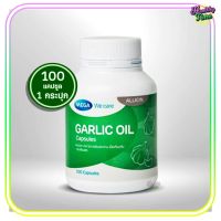 Mega We Care Garlic Oil 100เม็ด x ( 1กระปุก)