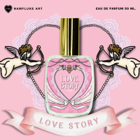 Namfluke Art น้ำหอม ผู้หญิง ( Love Story ) กลิ่นดอกไม้ เซกซี่ เพียวนี่ กุหลาบ