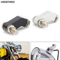 Motorcycle Headlight Mount Block Bracket CNC Head Light Mounting w/3/4 I.D For Harley Dyna Softail Dyna Breakout Bobber Chopper