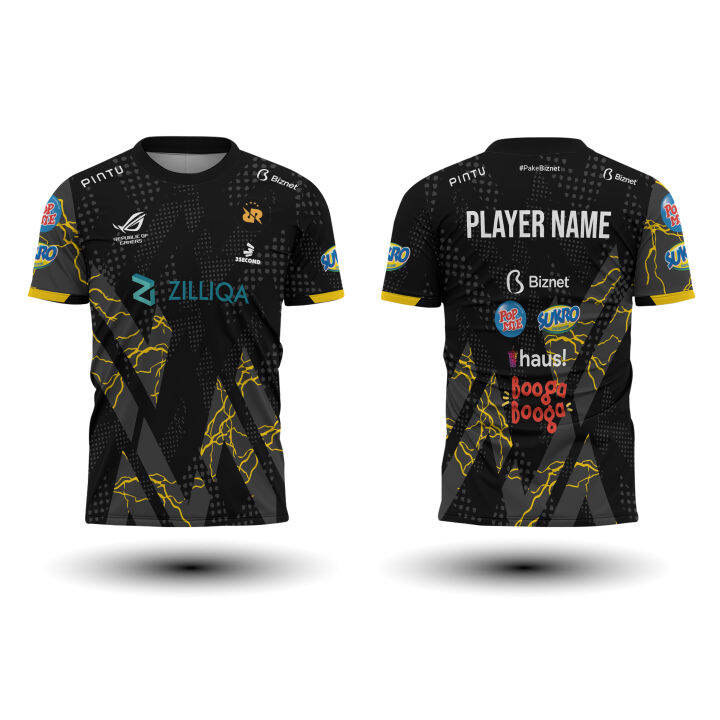 JERSEY RRQ S11 BLACK 2023 Lazada Indonesia