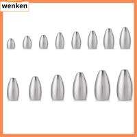 WENKEN ใหม่ แคสติ้งด่วน น้ำหนักเพิ่มเติม 1.8g-42g กลองเอว Line Sinkers Sinker ขั้วต่อตะขอ ตกปลาทังสเตนตก