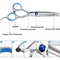 Professional Hairdressing Scissors set Hair Cutting Scissors Hair Scissors Tail Comb Hair Cape 8PCS For Men Women Hair