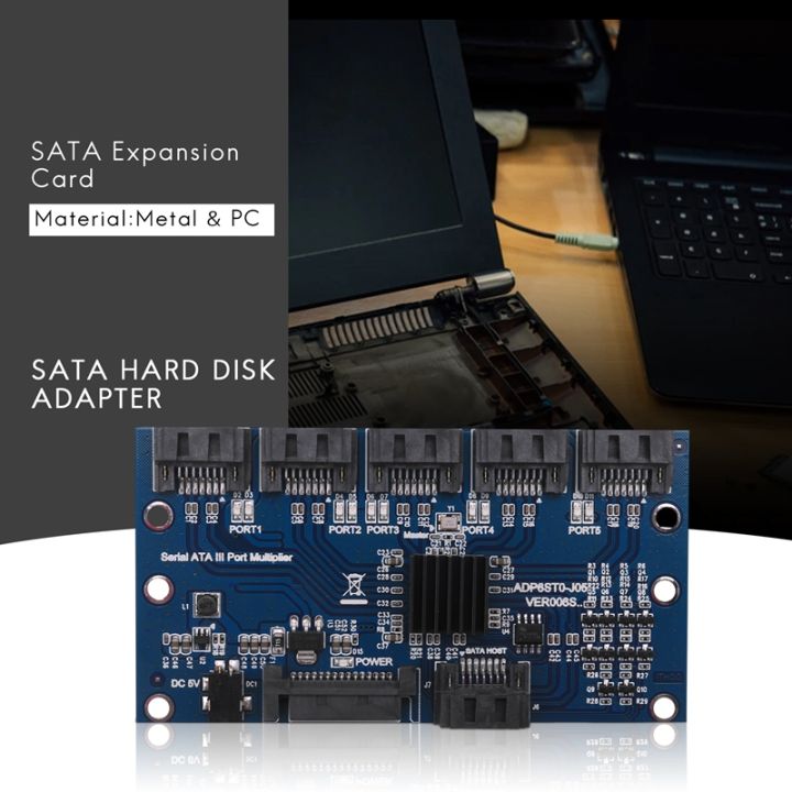 controller-card-motherboard-sata-expansion-card-1-to-5-port-sata3-0-6gbps-multiplier-sata-port-riser-card-adapter-for-computer