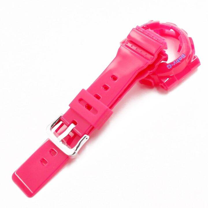 กรอบซิลิโคนผิวแมตต์-นาฬิกา-casio-สำหรับ-ba-110-baby-g-112-111-120ซิลิโคนผิวเกล็ดน้ำแข็งเหมาะกับเคสซิลิโคนเรียบ-สายนาฬิกา