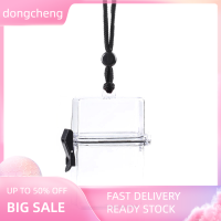 dongcheng กล่องพลาสติกใสเคสบุหรี่พร้อมห่วงโซ่โลหะฮิปฮอปแบบแข็งกันน้ำกระเป๋าใส่โทรศัพท์มือถือ