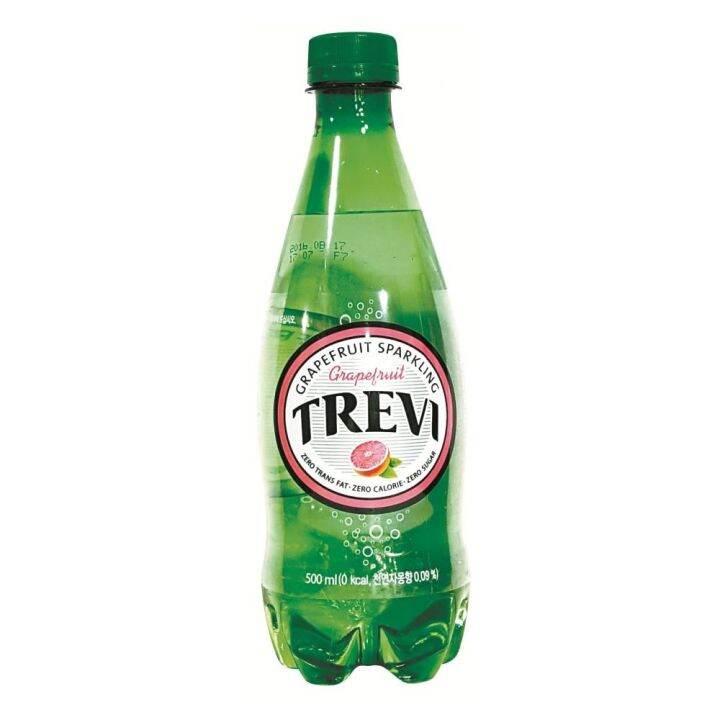 Lotte Trevi Sparkling Water Grapefruit Natural 500ml Korean Foods Korean Products Lazada PH