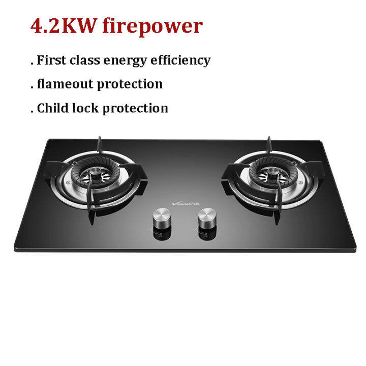 Home Embedded Gas Stoves for Kitchen Dualpurpose Cooktop Gas Cooker Liquefied Gas Stove