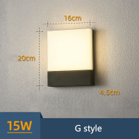 LED Outdoor Waterproof Walkway Front Door Garden Porch Wall Light Modern Indoor Corridor Wall Lighting Light Fixture