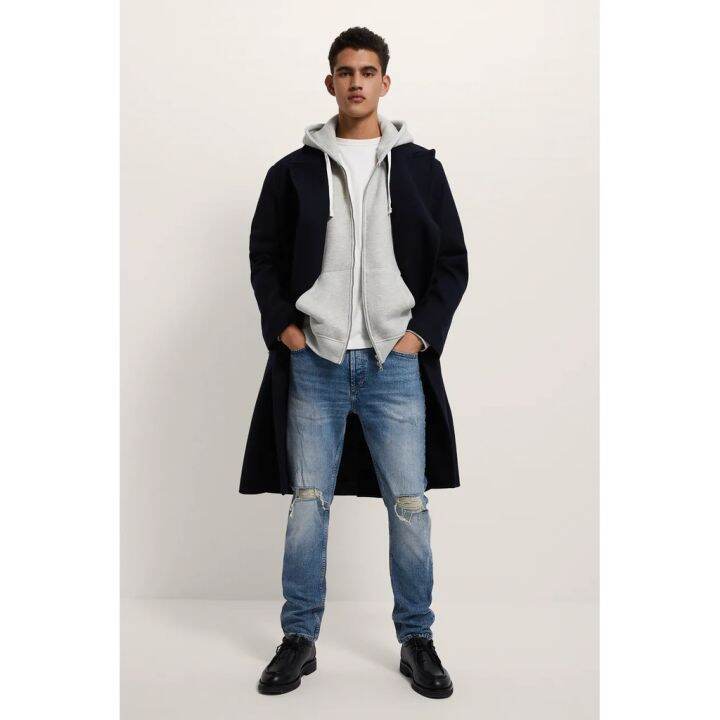 ZARA MAN RIPPED SLIM FIT JEANS Lazada PH