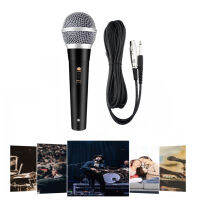 ไมค์พร้อมสาย ไมค์โครโฟน ร้องเพลง คาราโอเกะ Professional Dynamic Microphone