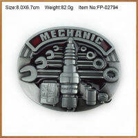 BuckleClub Retro Zinc alloy Mechanic BELT BUCKLE Welder MACHINIST Electrician Carpenter PLUMBER Linesman Belt Buckle drop ship