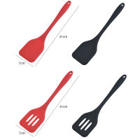 large Silicone Kitchen Ware Non-stick Set Cooking Utensils Tools Spoon Spatula Heat Resistant Stirring Scooping Mixing Cookware