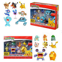 Pokemon Cartoon Anime Pikachu Jenny Turtle Pocket Monsters Action Figures Toys Model Dolls Decoration Collection For Kids Gifts