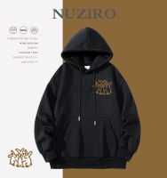 NUZIRO ส่งไวจากไทย เสื้อสเวตเตอร์ ลายพิมพ์ แขนยาว สไตล์เกาหลี โอเวอร์ไซซ์ สำหรับผู้หญิง#A2696