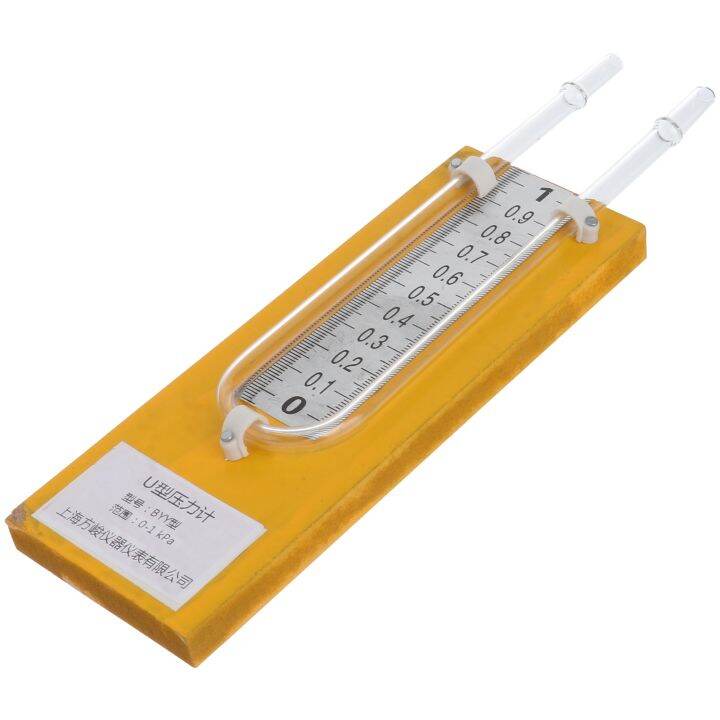 Manometer U Tube Pressure Shaped Gauge Differential Meter 1Kpa Water