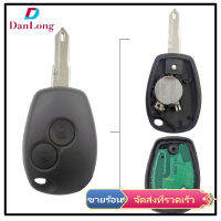 【DANLONG ?】Remote Key 434MHz PCF7946 Chip 2 Buttons Remote Control 206 Car Key for Renault