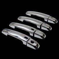 FUNDUOO สำหรับ Suzuki SX4 2006 2007 2008 2009 2010 2011 2012 2013 2014 Chrome ฝาครอบมือจับประตูพร้อม Smart Keyhole