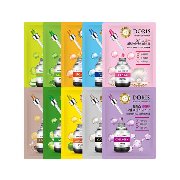 Jigott Doris Real Essence Mask 10s Lazada