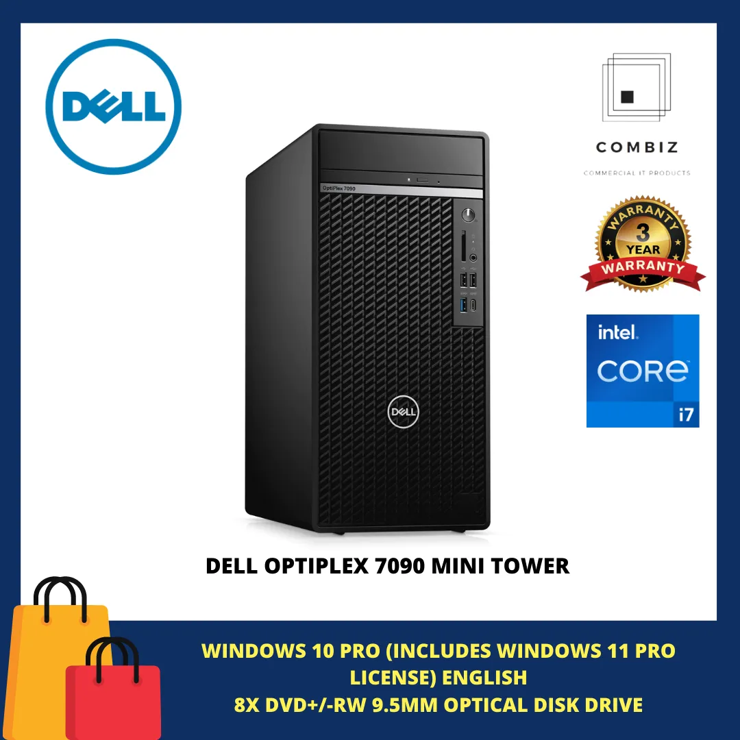 DELL OPTIPLEX 7090 MINI TOWER (P/N: 7090MT-I7708G-1TB-W11 / 7090MT-I7708G-512-W11-AX ) | Lazada DELL OPTIPLEX 7090 MINI TOWER (P/N: 7090MT-I7708G-1TB-W11 / 7090MT-I7708G-512-W11-AX ) | Lazada
