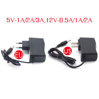 DC 12 V 5V Power Adapter 1A 2A 3A 5 12 V โวลต์อะแดปเตอร์ Switching Charger Supply EU Plug 220V To 12 V สำหรับหลอดไฟ Led