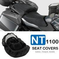 ใหม่สำหรับ Honda NT 1100 NT1100 2022-2023ที่นั่งระบายอากาศได้3D ที่ครอบที่นั่งรถจักรยานยนต์ Bantal Kursi NT-1100