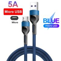 ♥【 Readystock】 + Gratis Ongkir♥5A ไมโคร USB IOS Type-C สายชาร์จเร็วสำหรับ Samsung Galaxy A3 A5 A7 2016 J3 J5 J7 A6 A7สายชาร์จสายชาร์จแบตเตอรี่ USB 2M/1M/0.5M