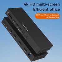 Blueendless 14 in 1 USB 3.0 Type c HUB Gigabyte 1000Mbps Multiport Dock Station 4k 60hz Hdmi 2.0 Display Port 144hz 8K