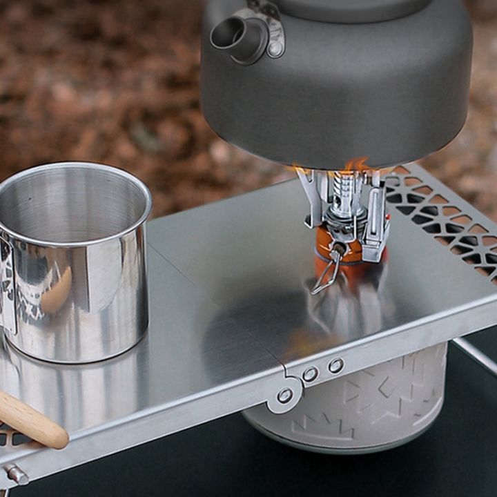 multifunctional-folding-campfire-grill-portable-stainless-steel-camping-grill-grate-gas-stove-stand-stove-folding-table