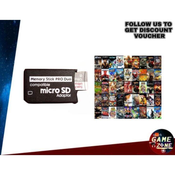 Psp Memory Card with Games Lazada PH