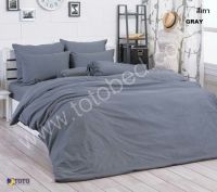 ผ้านวมเอนกประสงค์โตโต้ TOTO GOOD ขนาด 60x80 นิ้ว 70x90 นิ้ว TT-Gray สีเทาเข้ม สีพื้น  ของขวัญปีใหม่ ของจับฉลาก ของพรีเมี่ยม ของแจกประกันภัย