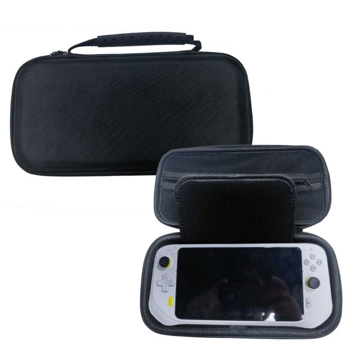 กระเป๋าเก็บของสำหรับ-logitech-g-cloud-เกมคอนโซลเก็บข้อมูลกระเป๋าเก็บของเกมคอนโซลเก็บข้อมูลกระเป๋าเก็บของซับในสีเทา
