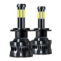 ZTZPIE 2021 New 6000K Car Light H8 H3 H7 H9 9006/HB4 9005/HB3 H4 H11 h1 4/8 Side 360° Led Headlight Bulb Super Bright 12V